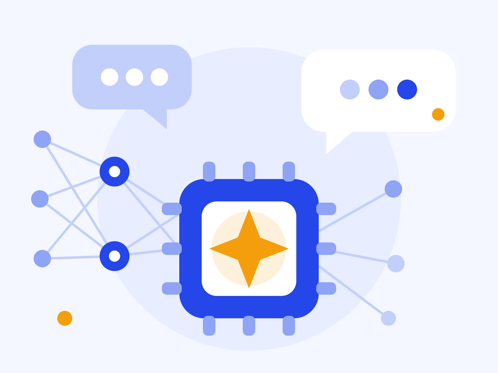 GenAI and machine learning recruitment illustration